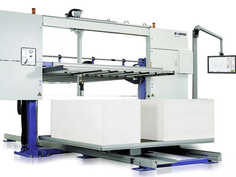 Albrecht Beaumer Automatic -Horizontal foam cutting machine